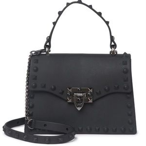 Mostwanted NWT jelly black matte studded crossbody